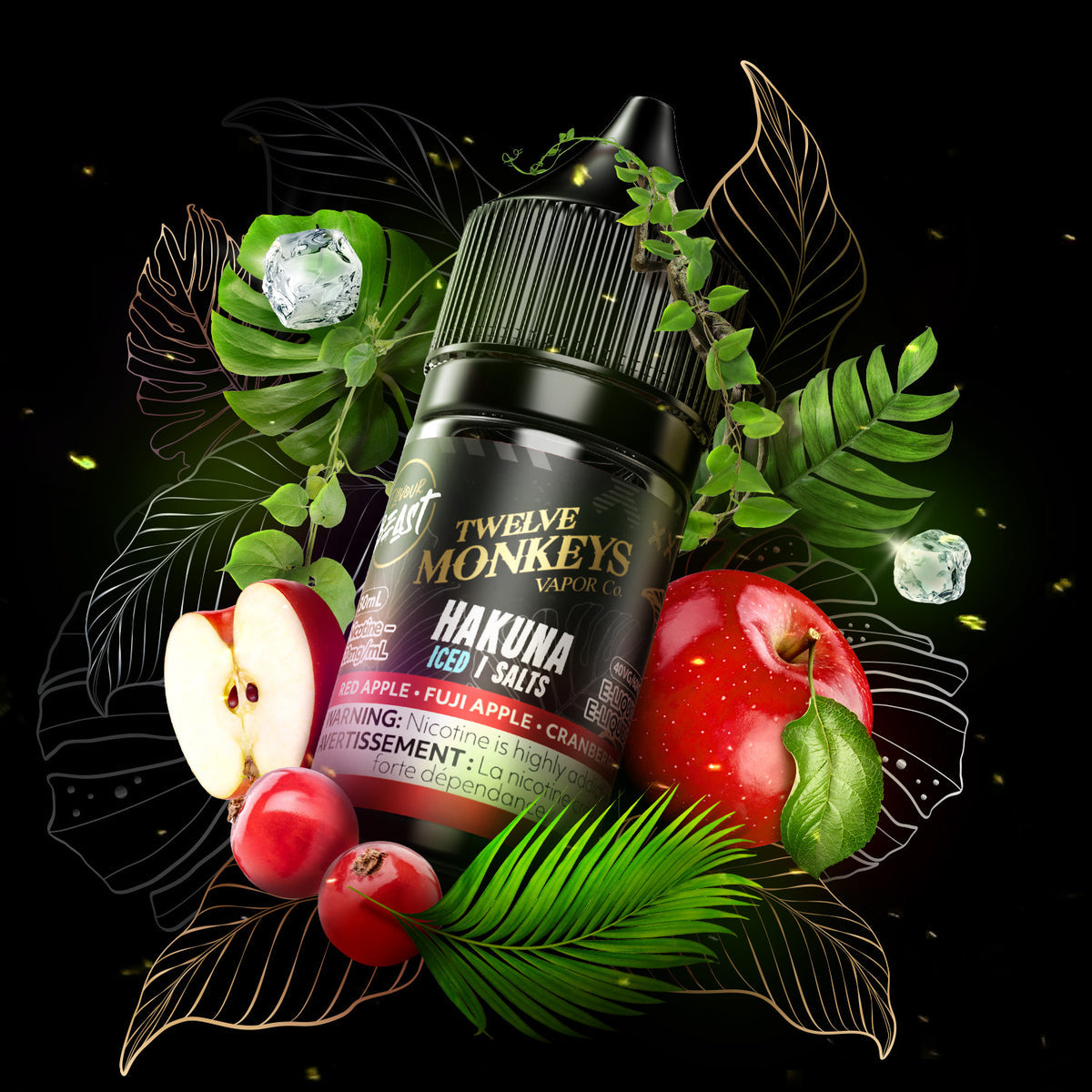 FLAVOUR BEAST SALT - HAKUNA 30ML-MONKEY SERIES - 30 ML / 20 MG