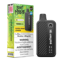 BEAST MODE MAX 18k SUPER SOUR LEMON DISPOSABLE VAPE