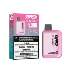 RUFPUF Ripper 6000 Disposable - Sik Strawberry Raspberry Ice