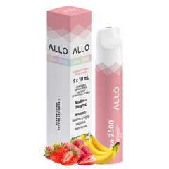 ALLO Ultra 2500 Disposable Vape - Strawberry Banana