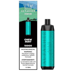 Crown - AL Fakher - 10K Disposable Flavour - Chew Mint