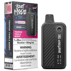 Flavour Beast - Beast Mode Max 18K Disposable Vape: Trippin’ Triple Berry (20mL)
