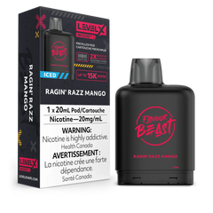Level X Boost G2 Flavour Beast - Ragin' Razz Mango Iced