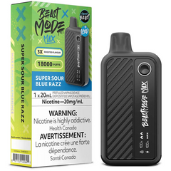 Super Sour Blue Razz - Flavour Beast Beast Mode Max 18k Rechargeable Disposable Vape