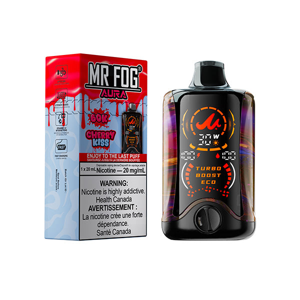 MR. FOG AURA 60K DISPOSABLE - Wave Strawberry / 20 MG
