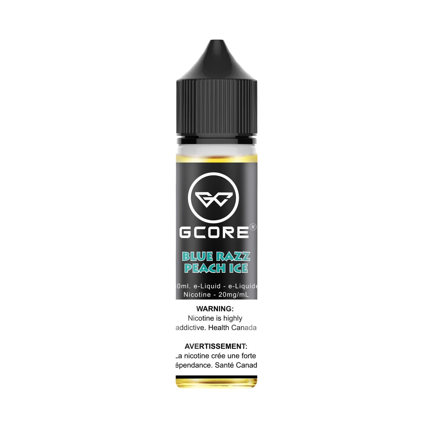 Gcore Juice 60ML (20 MG Nicotine Salt) - Blue Razz Peach Ice
