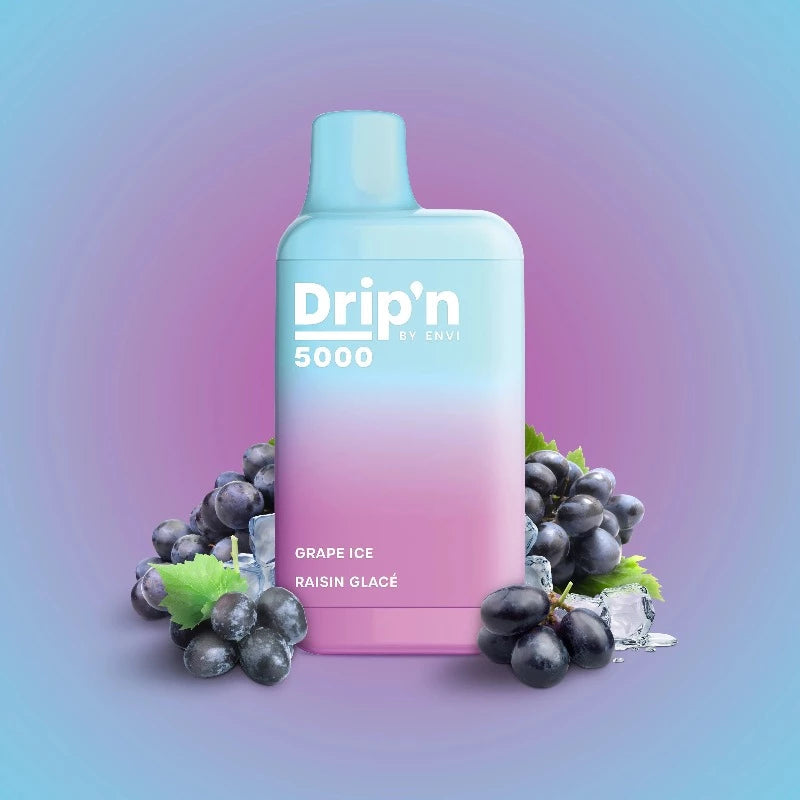 DRIP'N GRAPE ICE DISPOSABLE VAPE
