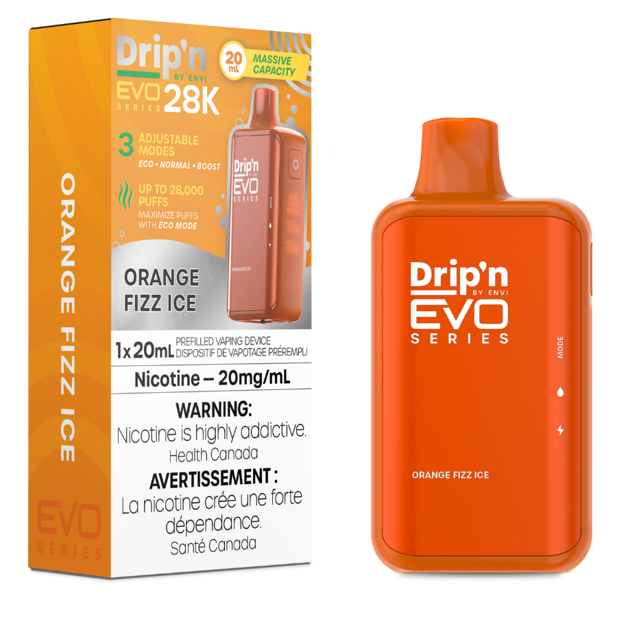 Drip’n by Envi EVO 28k – Orange Fizz Ice
