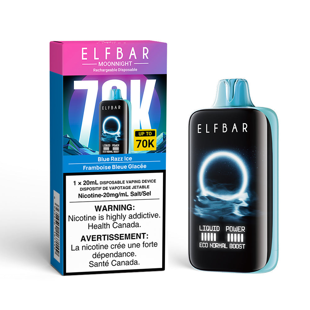 ELFBAR MOON NIGHT 70K DISPOSABLE - Watermelon Ice / 20 MG