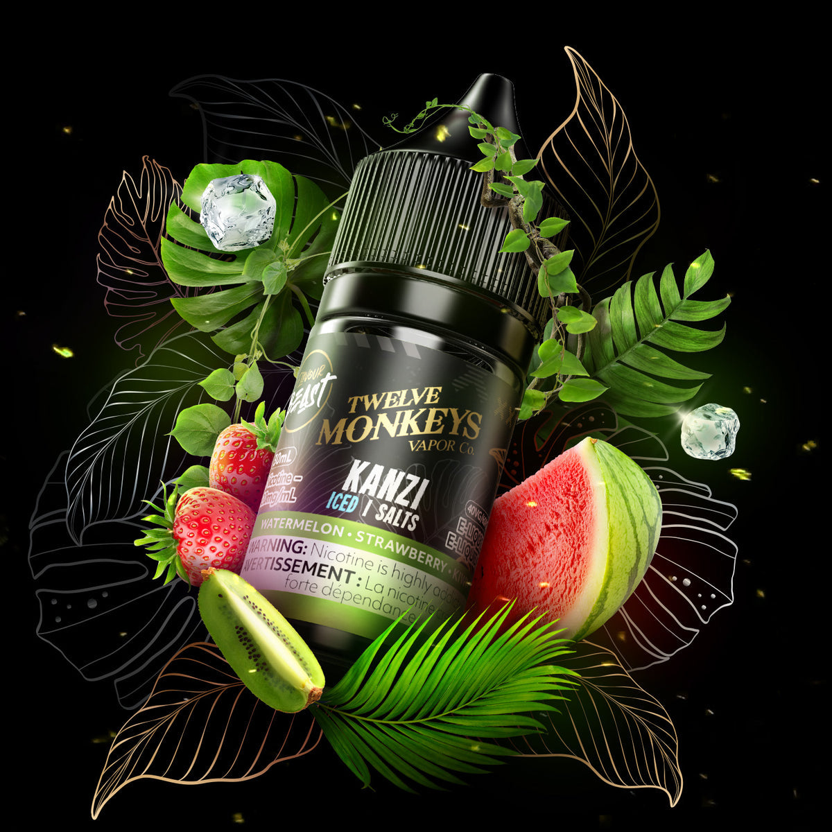 FLAVOUR BEAST SALT - KANZI 30ML-MONKEY SERIES - 30 ML / 20 MG