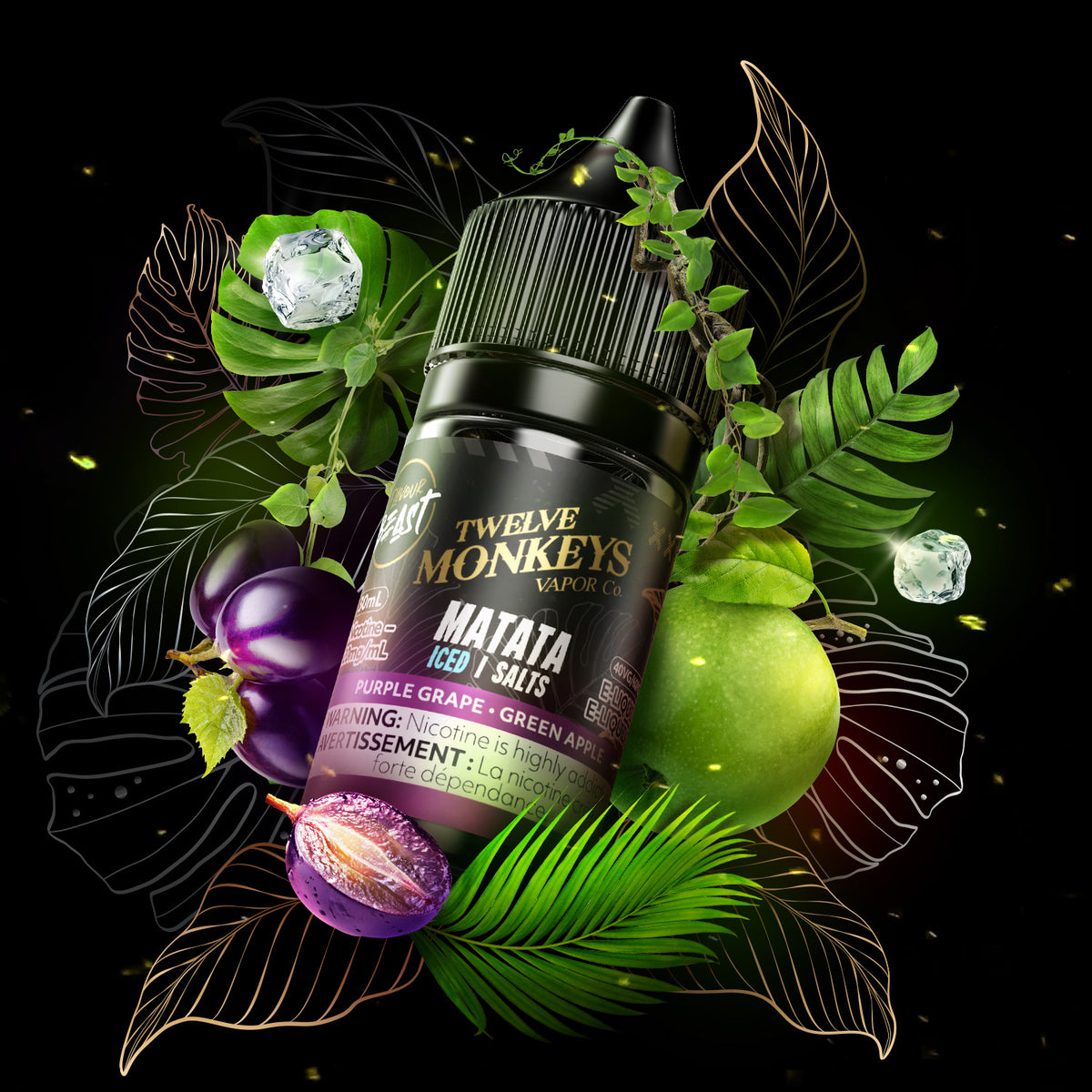 FLAVOUR BEAST SALT - MATATA 30ML-MONKEY SERIES - 30 ML / 20 MG