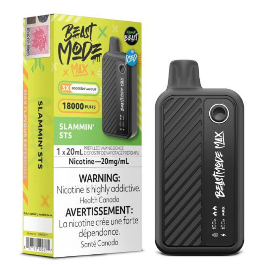 Flavour Beast - Beast Mode Max 18K Disposable: Slammin' STS, 20ML
