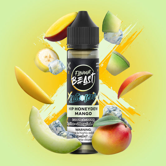 FLAVOUR BEAST SALT - HIP HONEYDEW MANGO ICED 60ML - 60 ML / 20 MG