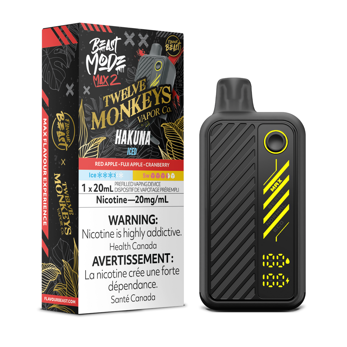 FLAVOUR BEAST SALT - HAKUNA 30ML-MONKEY SERIES
