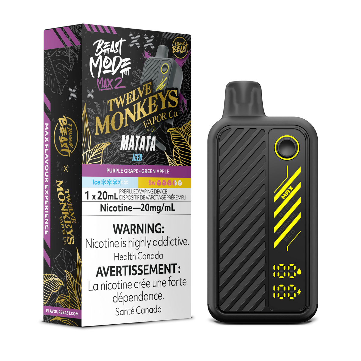 FLAVOUR BEAST SALT - MATATA 30ML-MONKEY SERIES