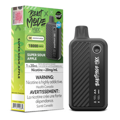 BEAST MODE MAX 18k SUPER SOUR APPLE DISPOSABLE VAPE