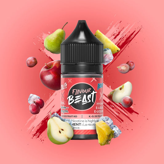 FLAVOUR BEAST SALT - FAMOUS FRUIT KO ICED 30ML - 30 ML / 20 MG