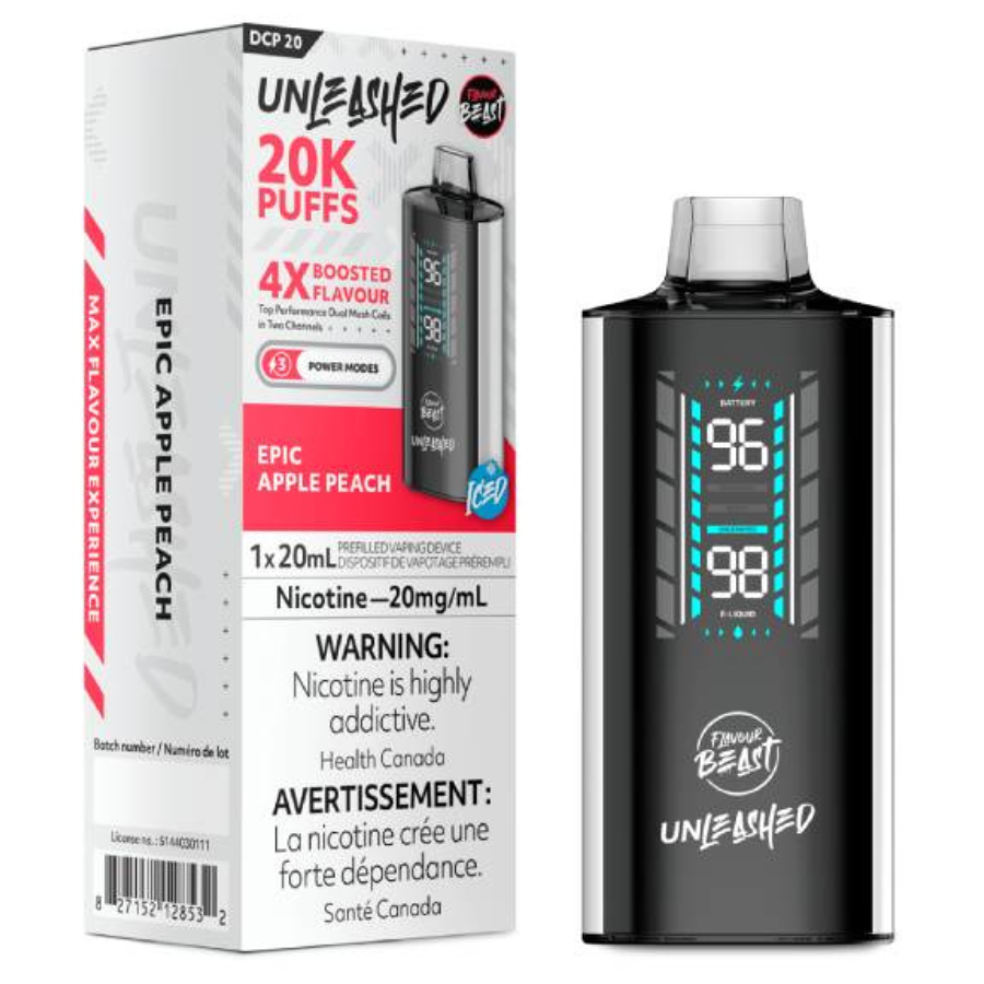 Flavour Beast - Epic Apple Peach Unleashed DCP 20K Disposable , 20ML