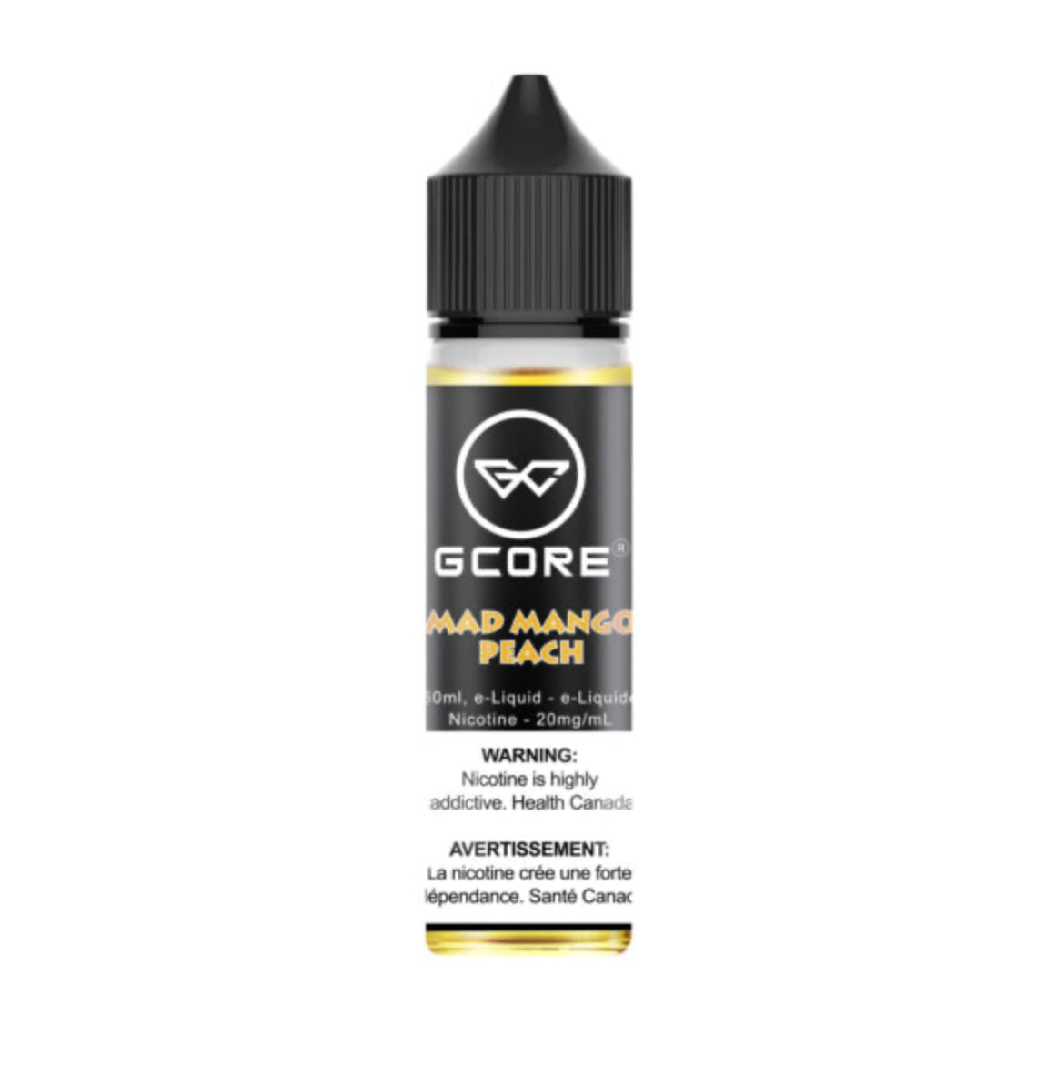 Gcore Juice 60ML (20 MG Nicotine Salt) - Mad Mango Peach