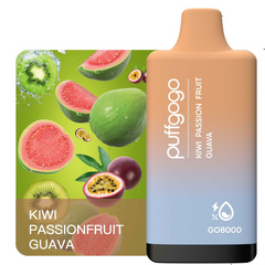 Puffgogo GO8000 Disposable 8000 Puffs - Kiwi Passionfruit Guava