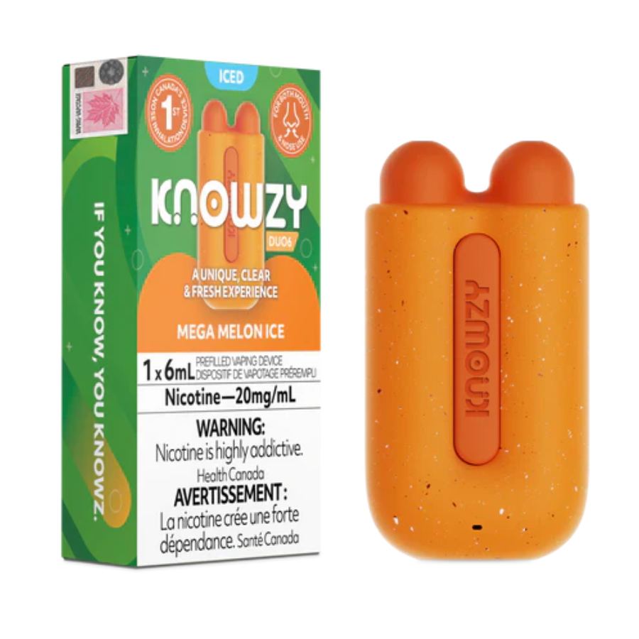 Knowzy Duo6 Disposable - Mega Melon Ice 20mg