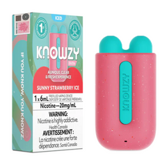 Knowzy Duo6 Disposable - Sunny Strawberry Ice 20mg