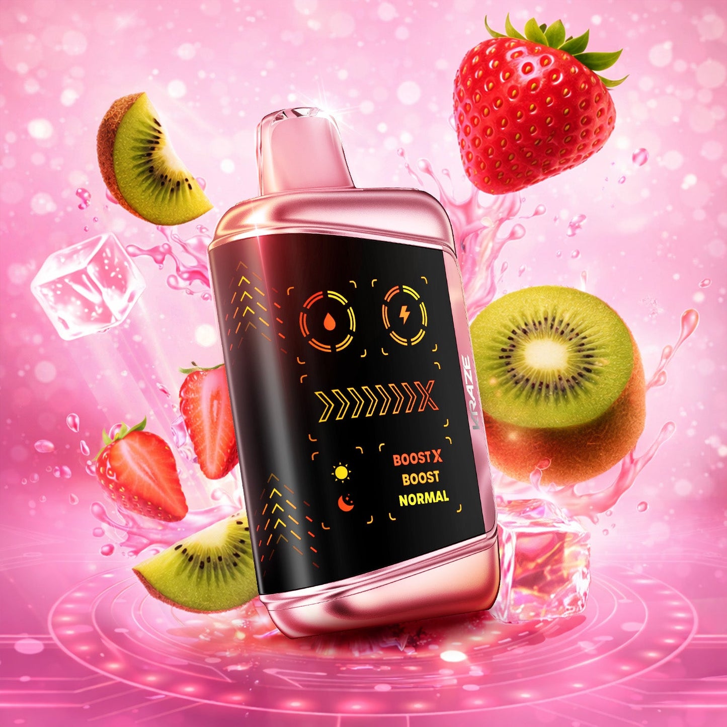 Kraze Mega X 48K Klassic - Strawberry Kiwi Ice