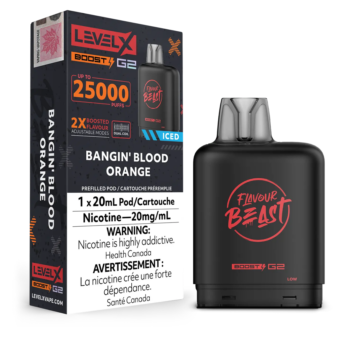 FLAVOUR BEAST LEVEL X BOOST G2 POD