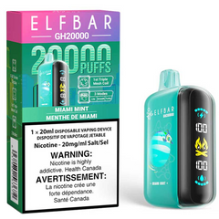 Elf Bar GH20000 - Miami Mint Disposable Vape, 20K Puffs