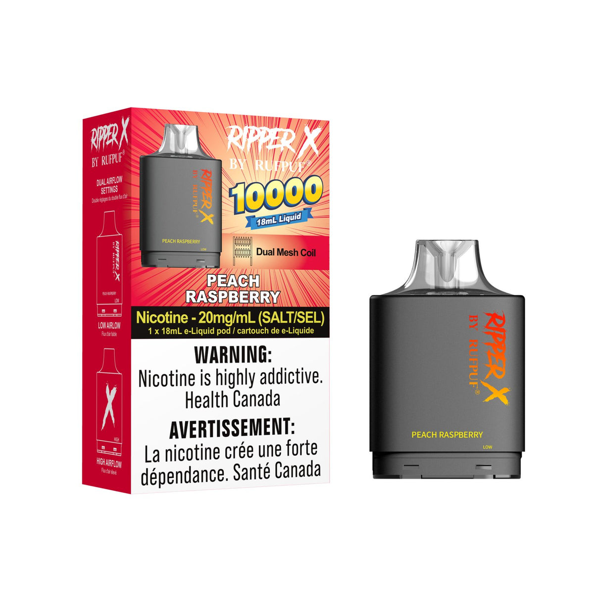 Peach Raspberry Ripper X 10000 (20mg/ML)