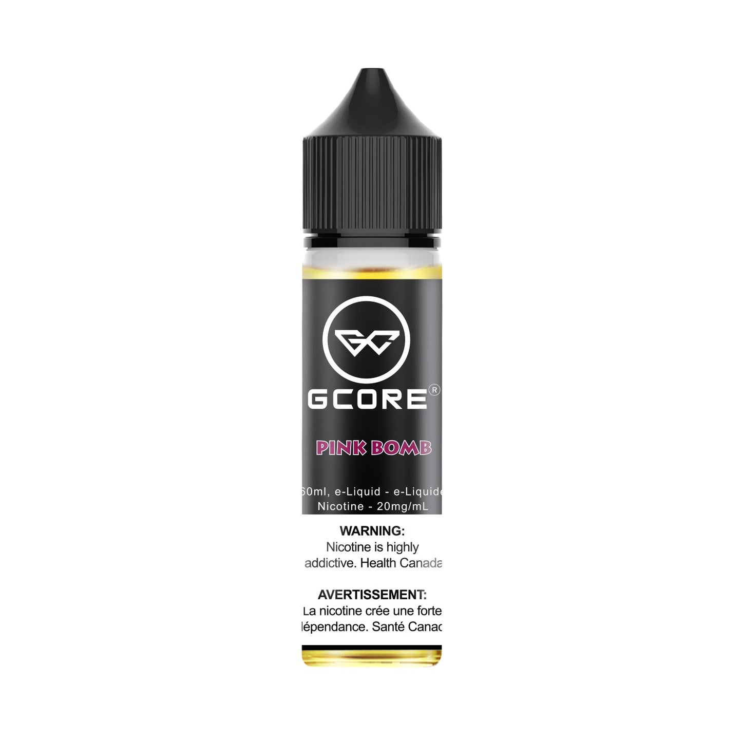 Gcore Juice 60ML (20 MG Nicotine Salt) - Pink Bomb