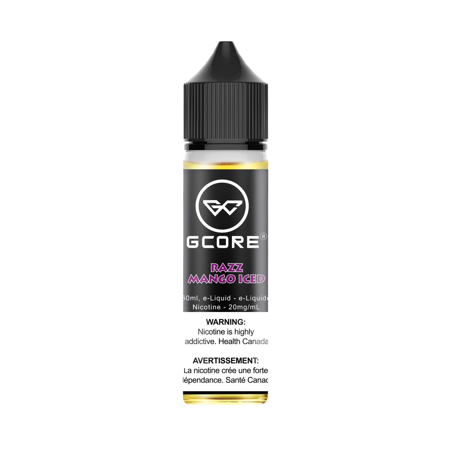 Gcore Juice 60ML (20 MG Nicotine Salt) - Razz Mango Iced