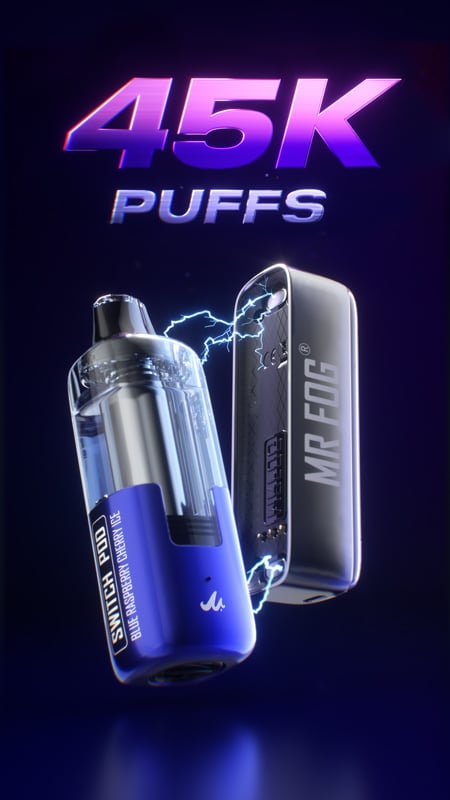 MR. FOG Switch Pods-60K - Blue Razz Blow Pop