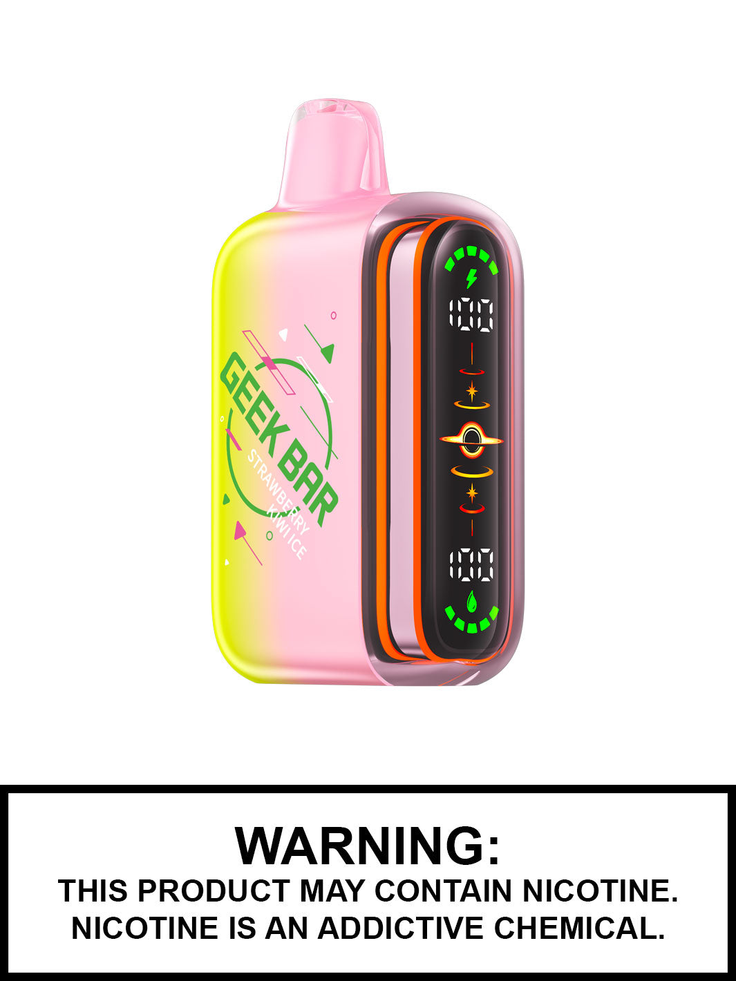 Strawberry Kiwi Ice - Geek Bar Pulse 2 80K Disposable