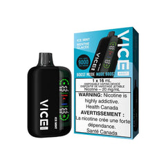 Vice Boost Disposable Vape - Ice Mint, 9000 Puffs