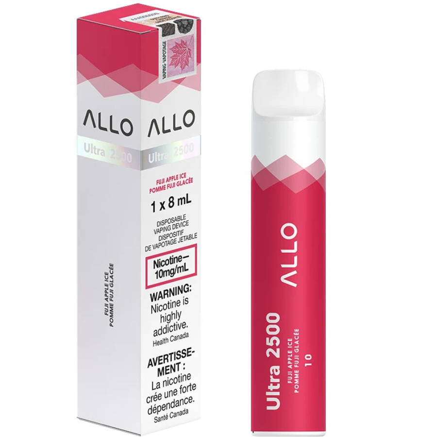 Allo Ultra 2500 Disposable Vape: Fuji Apple Ice