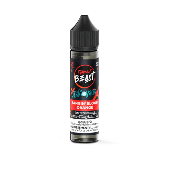FLAVOUR BEAST SALT - BANGIN' BLOOD ORANGE ICED 60ML