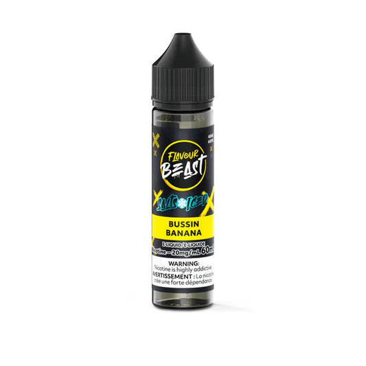 FLAVOUR BEAST SALT - BLAZIN' BANANA BLACKBERRY ICED 60ML