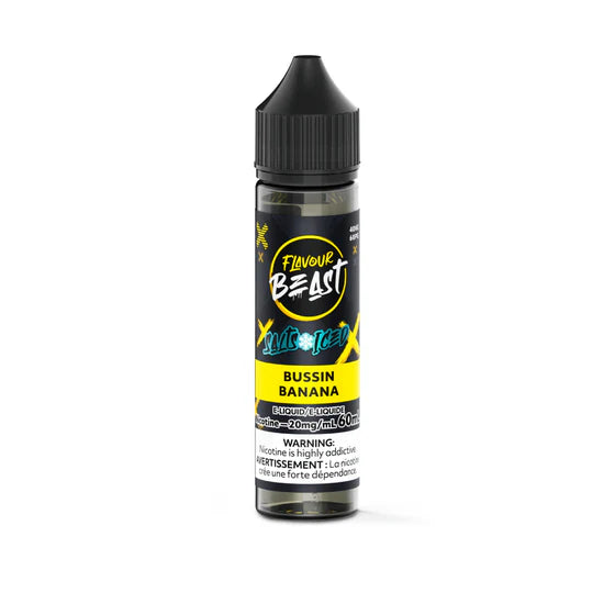 FLAVOUR BEAST SALT - BLAZIN' BANANA BLACKBERRY ICED 60ML