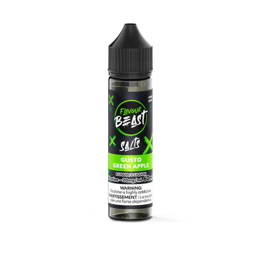 FLAVOUR BEAST SALT - GUSTO GREEN APPLE 60ML