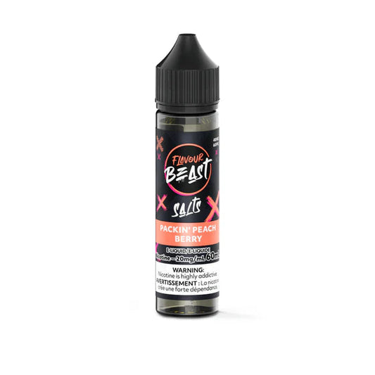 FLAVOUR BEAST SALT - PACKIN' PEACH BERRY 60ML