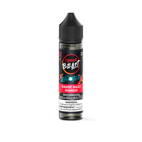 FLAVOUR BEAST SALT - RAGIN' RAZZ MANGO ICED 60ML