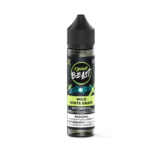 FLAVOUR BEAST SALT - WILD WHITE GRAPE ICED 60ML - 60 ML / 20 MG