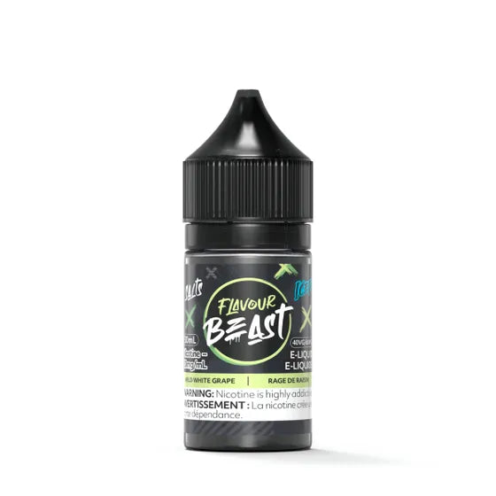 FLAVOUR BEAST SALT - WILD WHITE GRAPE ICED 30ML