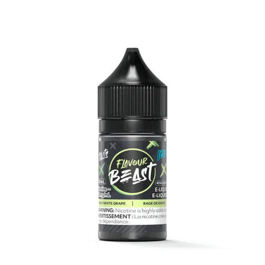 FLAVOUR BEAST SALT - WILD WHITE GRAPE ICED 30ML