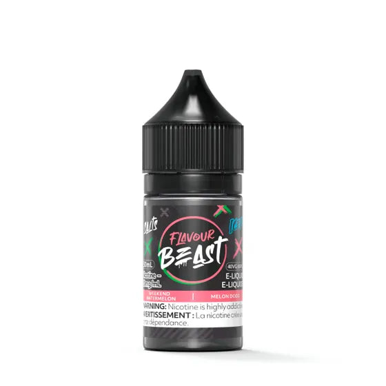 FLAVOUR BEAST SALT - WEEKEND WATERMELON ICED 30ML - 30 ML / 20 MG